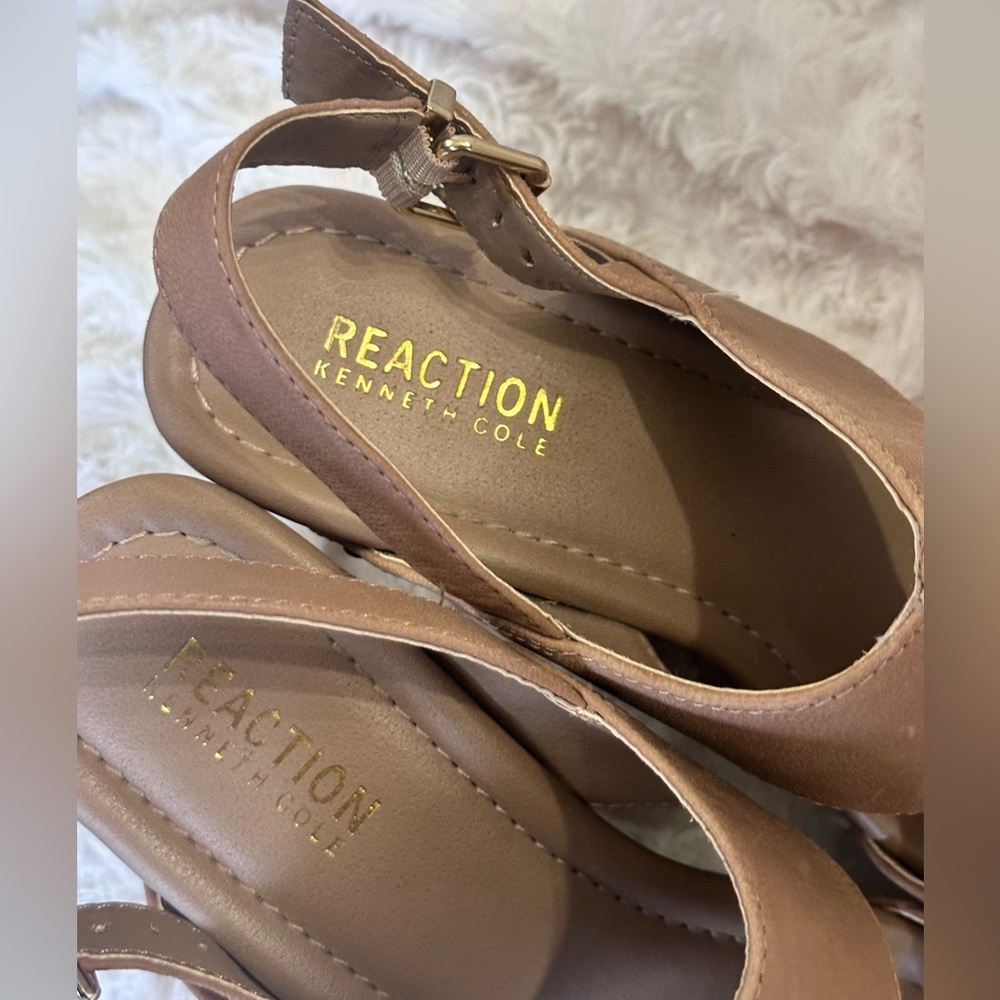 Women’s Kenneth Cole Reaction SoleO Wedge Sandals Size 7M - Picture 8 of 8